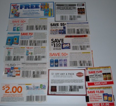 free coupons. free coupon package.