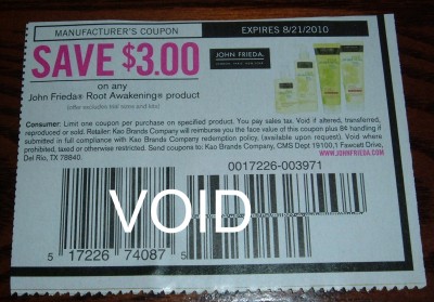 John Frieda coupon