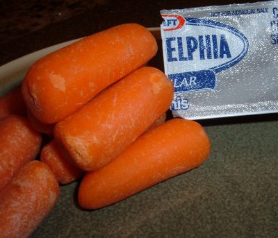 carrots and cream cheese