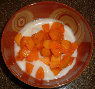 apricot yogurt