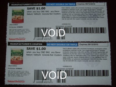 nature valley clusters coupon