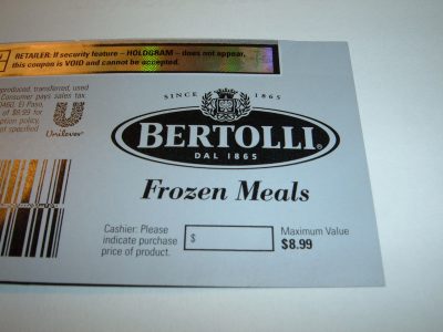 Bertolli Coupons