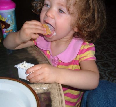 Lizzie likes cream cheese