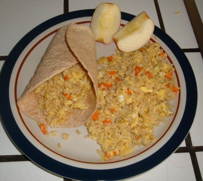 breakfast plated breakfast plated
