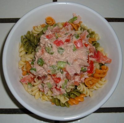 day 15 dinner tuna salad