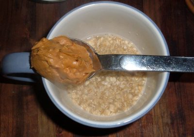 peanut butter oatmeal