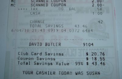 day 35 receipt total day 35 receipt total