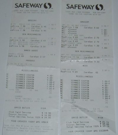 day 46 receipts day 46 receipts