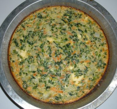 spinach quiche