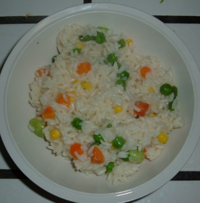 Veggie rice dinner