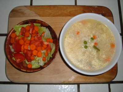 soup and salad