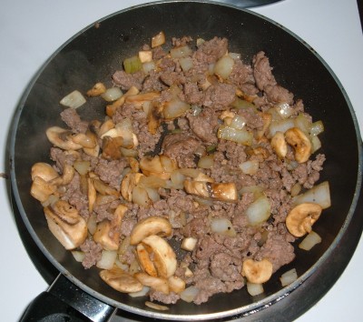 beef onion mushroom