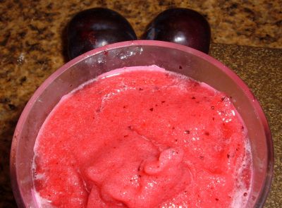 black plum smoothie