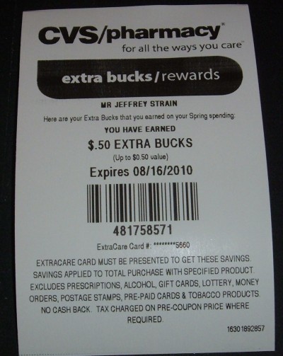 cvs extra bucks bonus