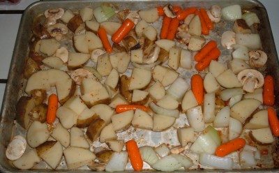 roasted veggies