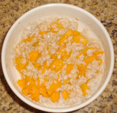 apricot oatmeal