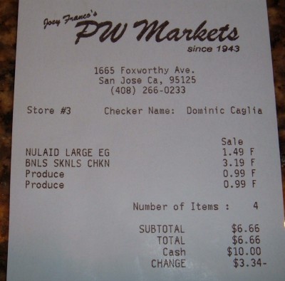 pw markets receipt