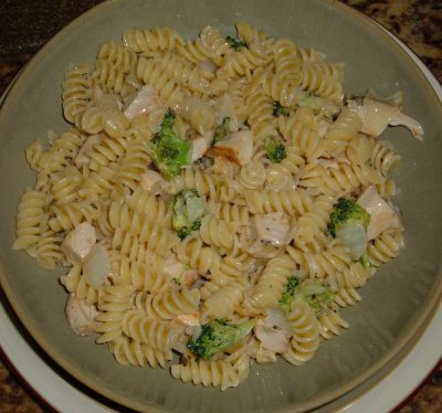 chicken broccoli pasta