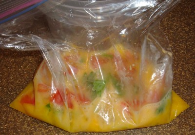 plastic bag omelet mixed plastic bag omelet mixed