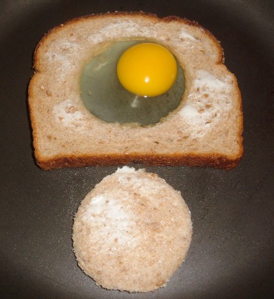 bread and egg bread and egg