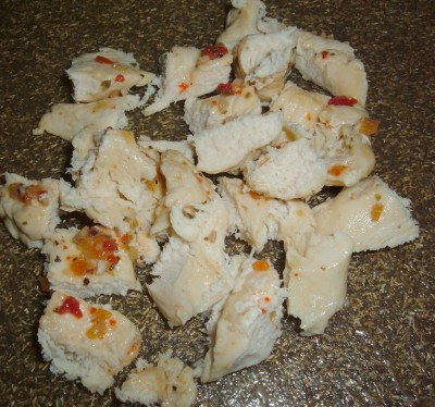 chicken diced chicken diced