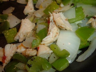 chicken stroganoff veggies