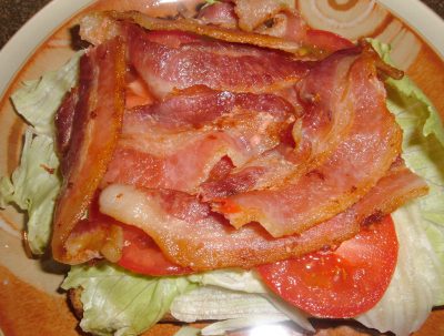 bacon lettuce tomato sandwich