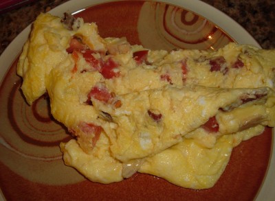 bad flip omelet