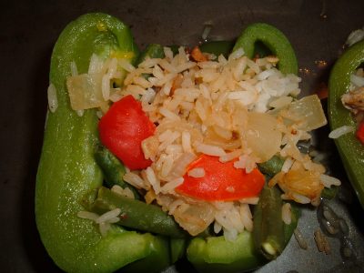 stuffed pepper fried rice stuffed pepper fried rice