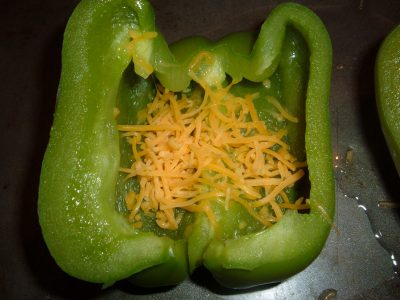 stuffed pepper cheese