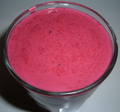 plum yogurt smoothie