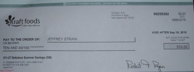 Kraft rebate check