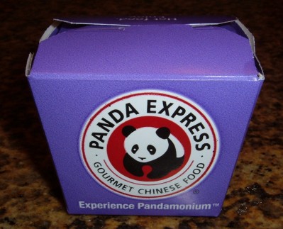 panda express box