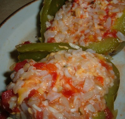 stuffed green pepper