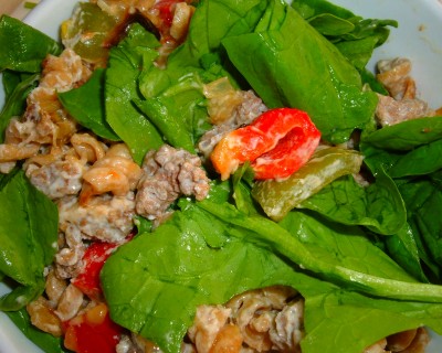 beef pasta spinach beef pasta spinach
