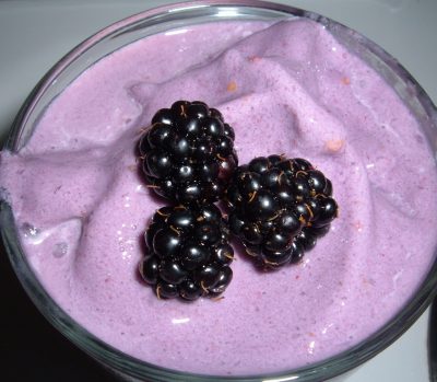 Blackberry smoothie