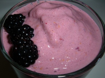 blackberry banana smoothie