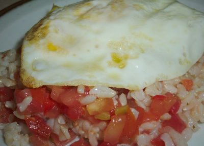 spanish rice with egg Spanish rice with egg
