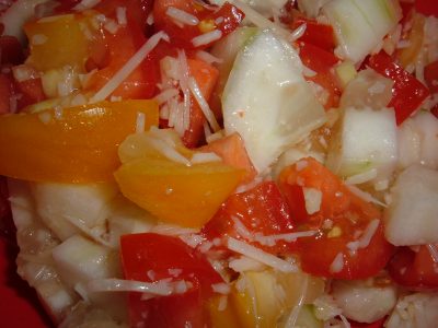 tomato cucumber salad