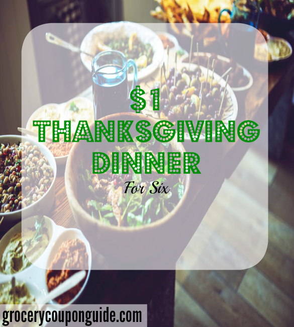 $1 Thanksgiving Dinner For Six
