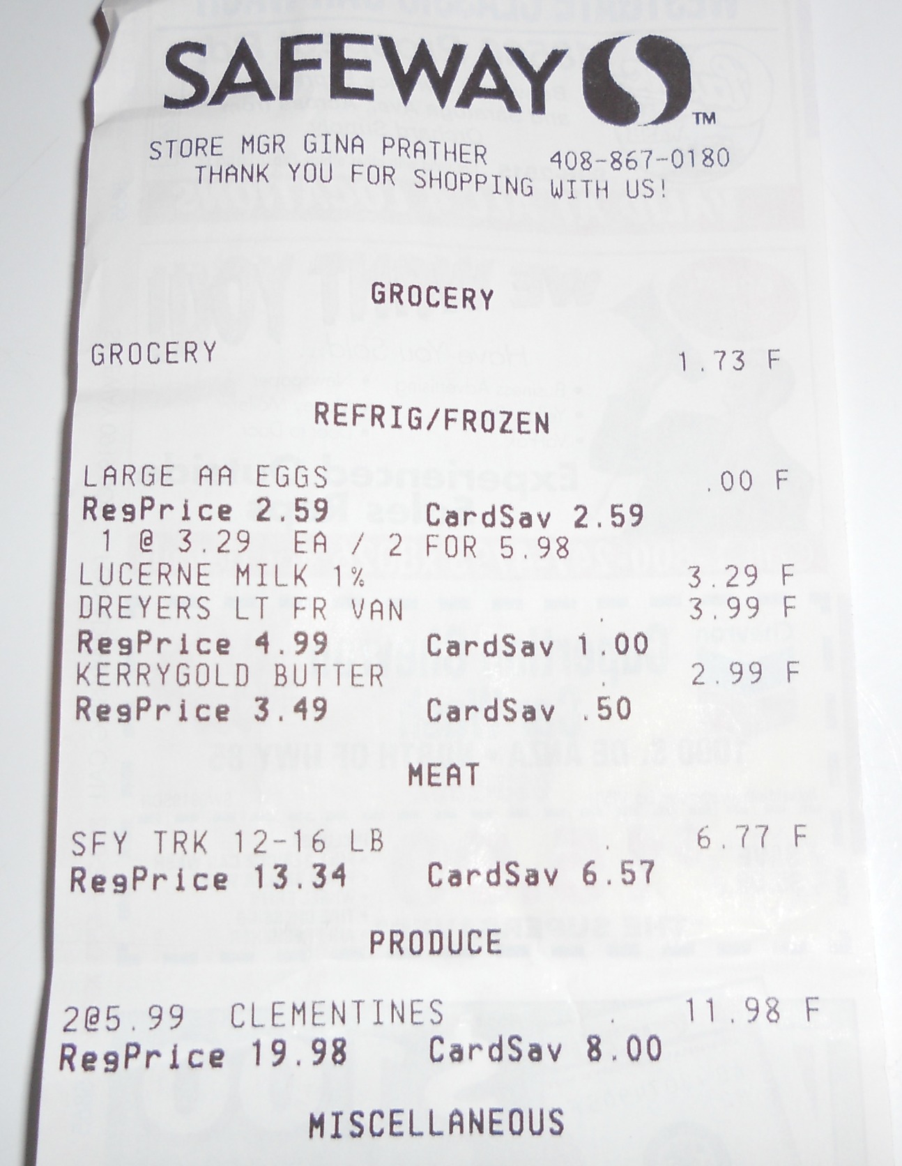 free turkey receipt
