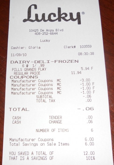 lucky receipt lucky receipt