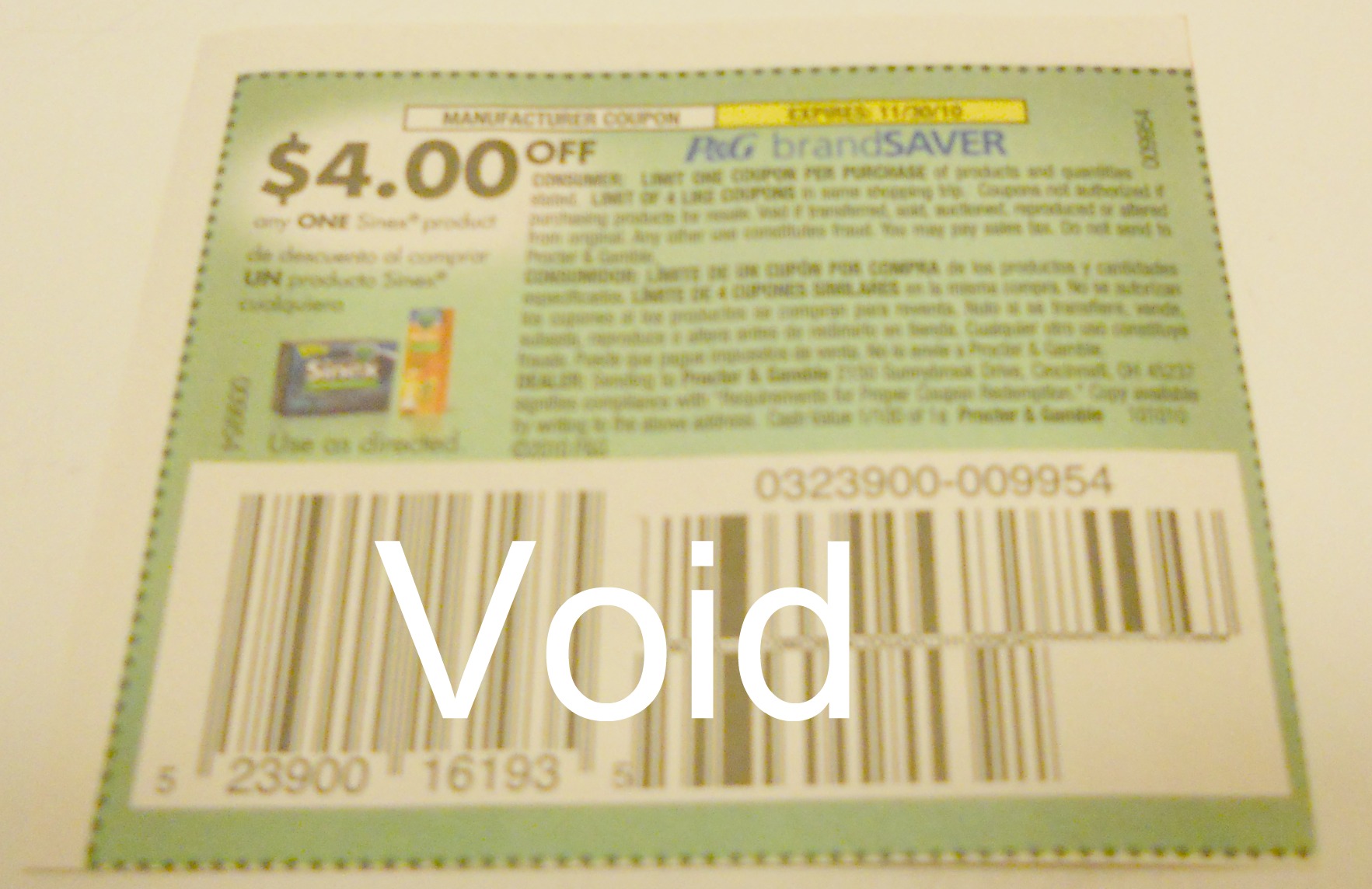 nyquil sinex coupon