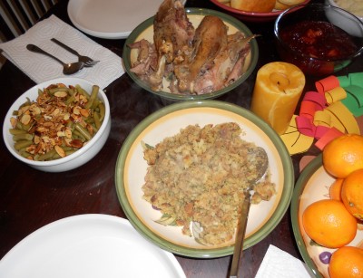 Thanksgiving dinner 1