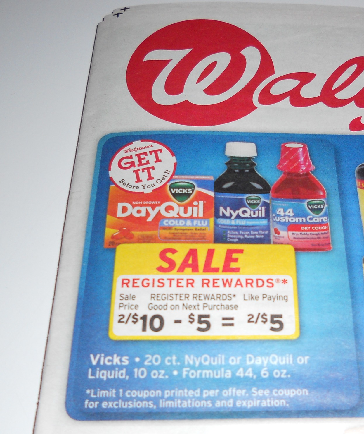 walgreens Nyquil ad