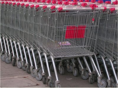 dirty shopping carts