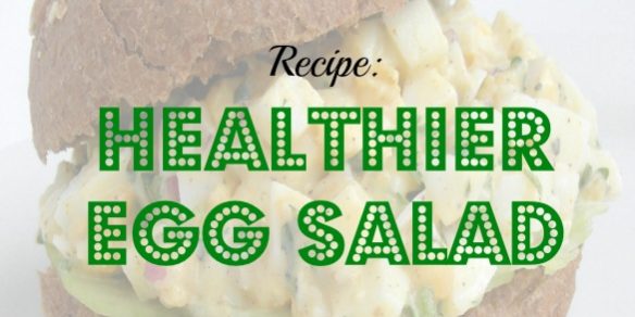 healthier egg salad recipe, healthy egg salad recipe