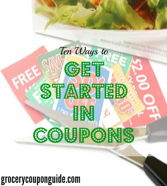 couponing tips, couponing advice, getting started with coupons