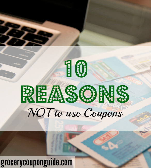 couponing tips, couponing advice, not using coupons