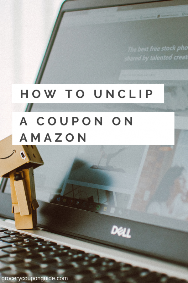 How to Unclip a Coupon on Amazon